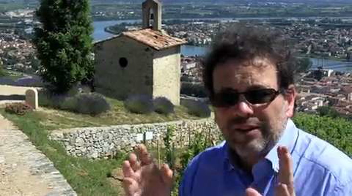 JM Visits Chapoutier in Hermitage
