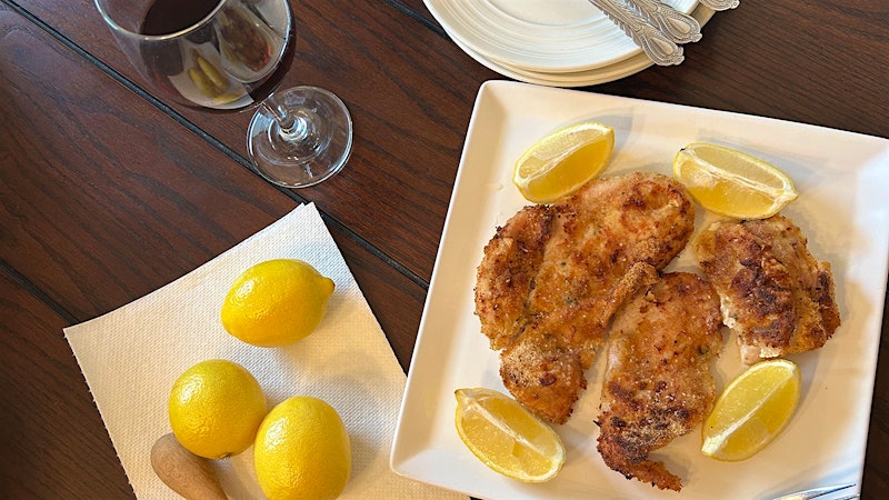 8 & $20: Air Fryer Chicken Oreganata, for My Dad